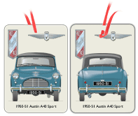 Austin A40 Sport 1950-51 Air Freshener